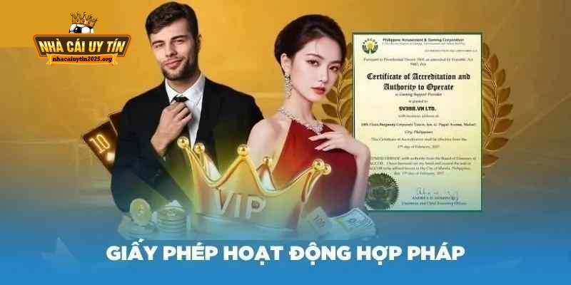 Cần đảm bảo giấy phép hợp pháp