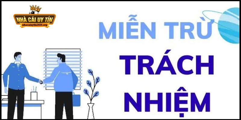 Văn bản miễn trừ trách nhiệm quan trọng 